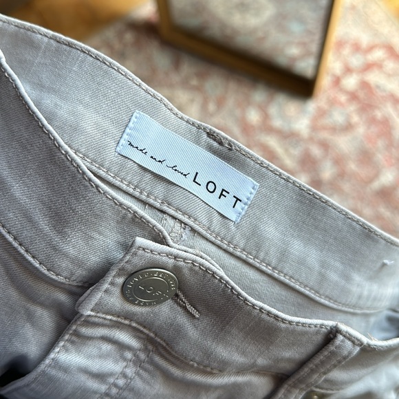Loft. Crop denim. - Picture 2 of 6